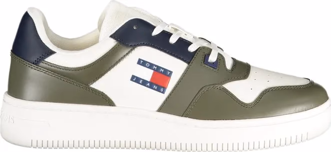 Tommy Hilfiger Verde Leather Men Sneaker
