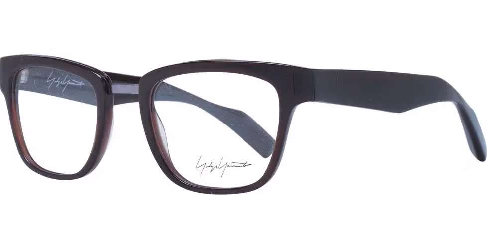 Yohji Yamamoto Brown Acetate Glasses (Frames)