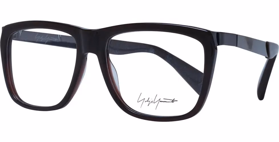 Yohji Yamamoto Brown Acetate Glasses (Frames)