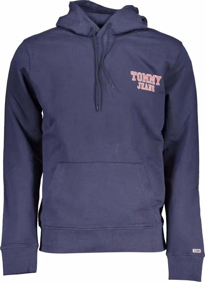 Tommy Hilfiger Blue Cotton Men's Hoodie