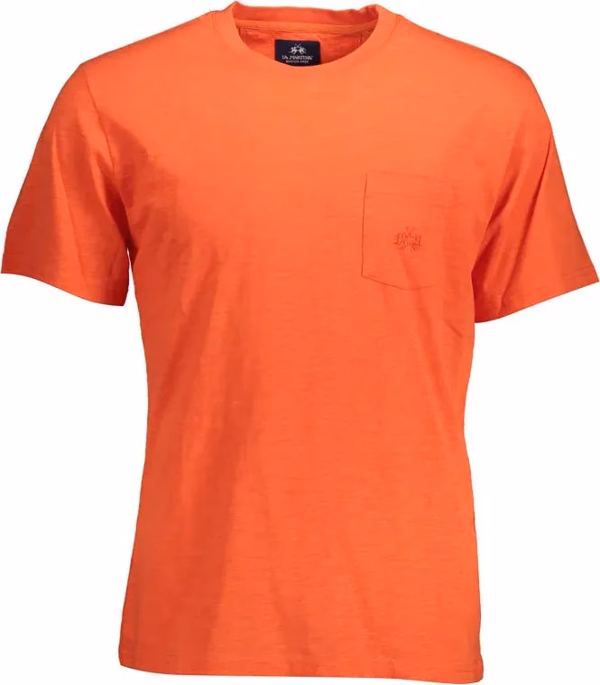 La Martina Red Cotton Men's T-Shirt