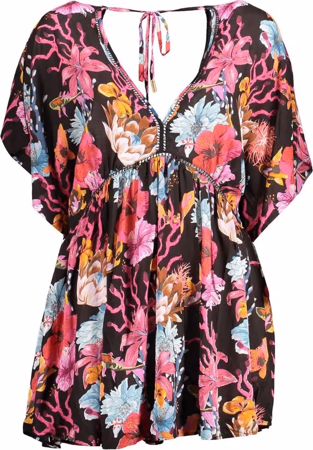 Desigual Black Viscose Women Dress