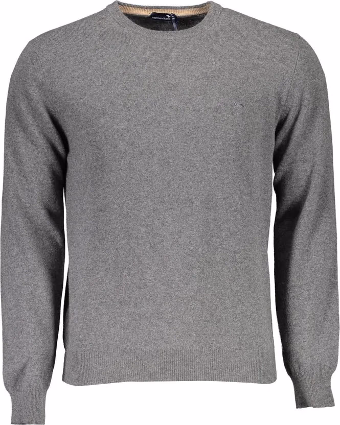 Harmont & Blaine Grigio Wool Men Sweater
