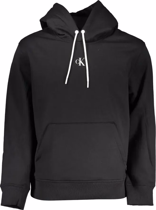 Calvin Klein Black Polyester Men's Sweatshirt