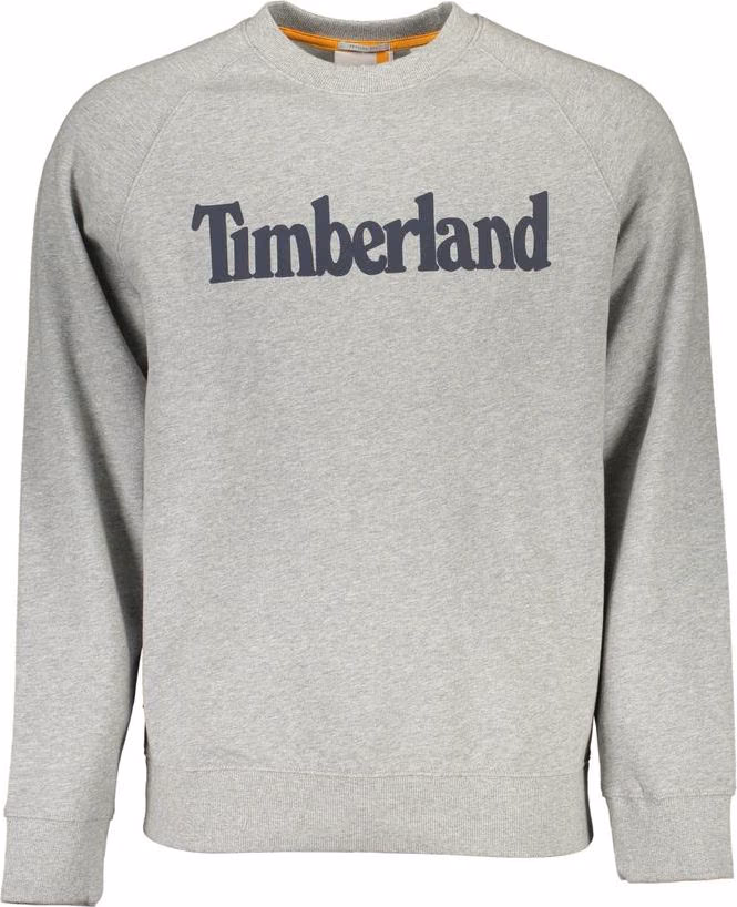 Timberland Grey Cotton Men Sweatshirt