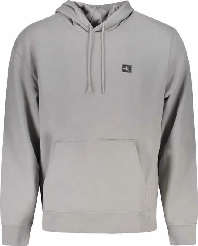Calvin Klein Grigio Cotton Male Sweatshirt