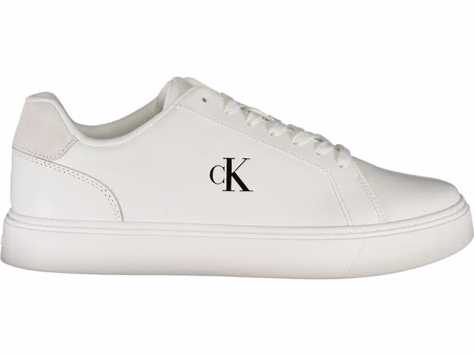 Calvin Klein Bianco Polyurethane Men Sneaker