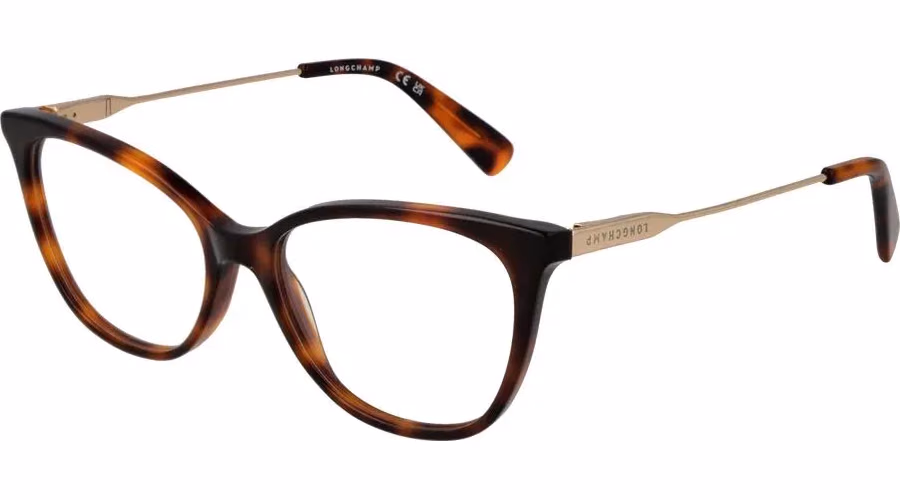 Longchamp Brown Metal Glasses (Frames)