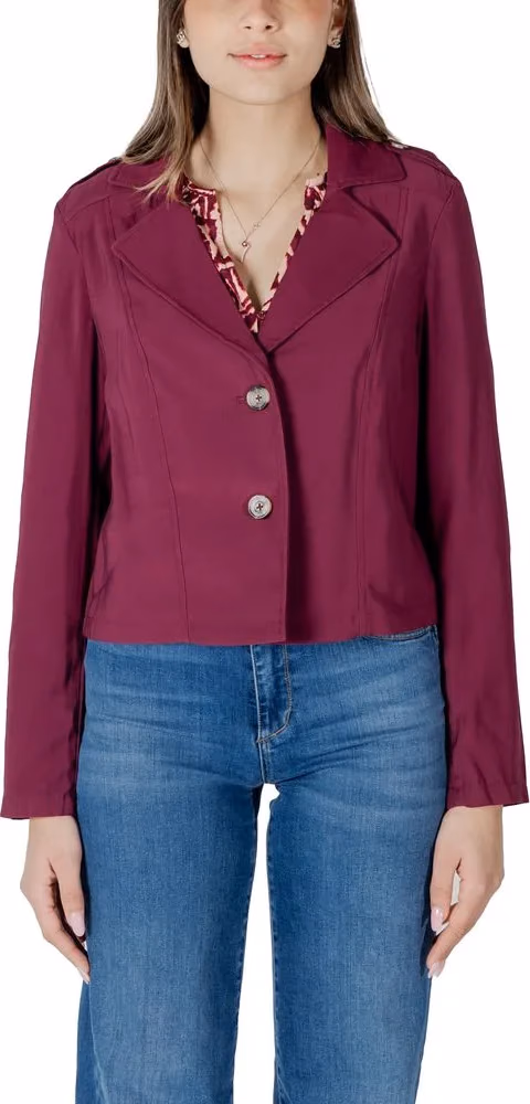 Street One Purple Viscose Coat
