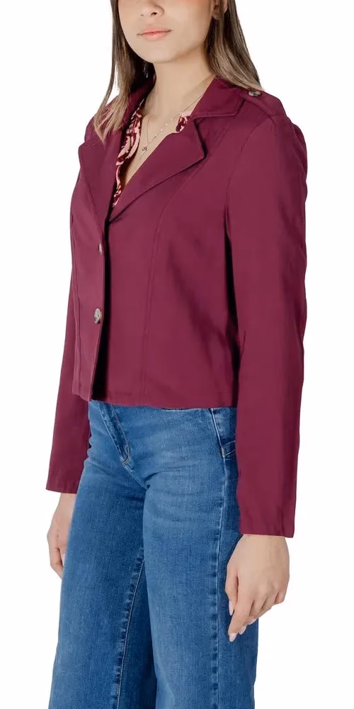 Street One Purple Viscose Coat