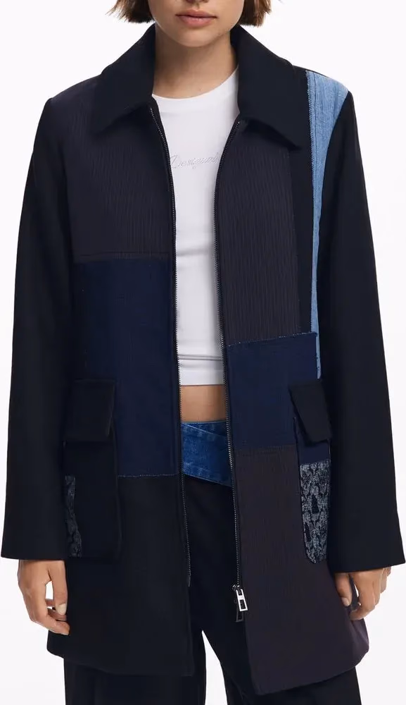 Desigual Black Polyester Women's Jacket