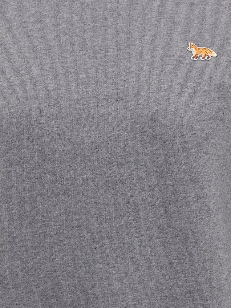 Maison Kitsuné Gray Cotton Sweatshirt