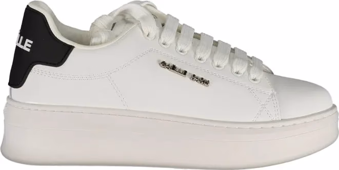 Gaelle Paris Bianco Poliuretano Women Sneaker