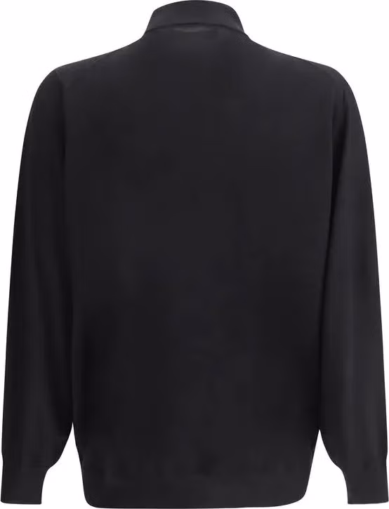 Brunello Cucinelli Black Cashmere Sweatshirt
