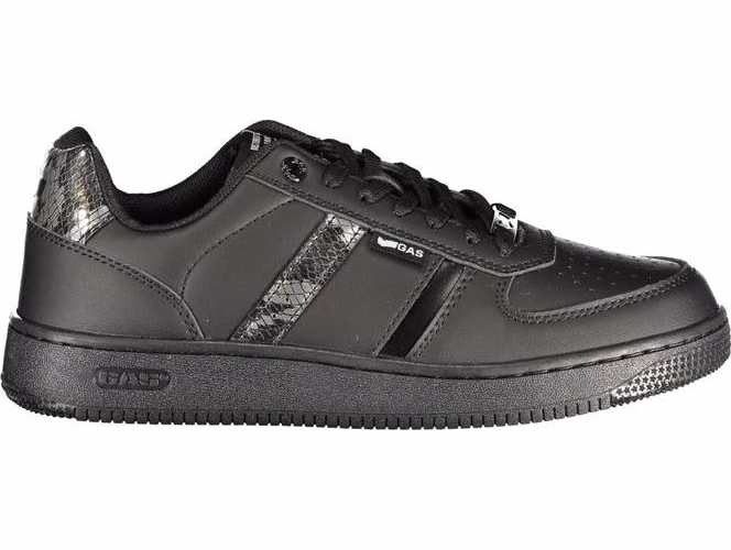 Gas Black Polyurethane Women's Sneaker