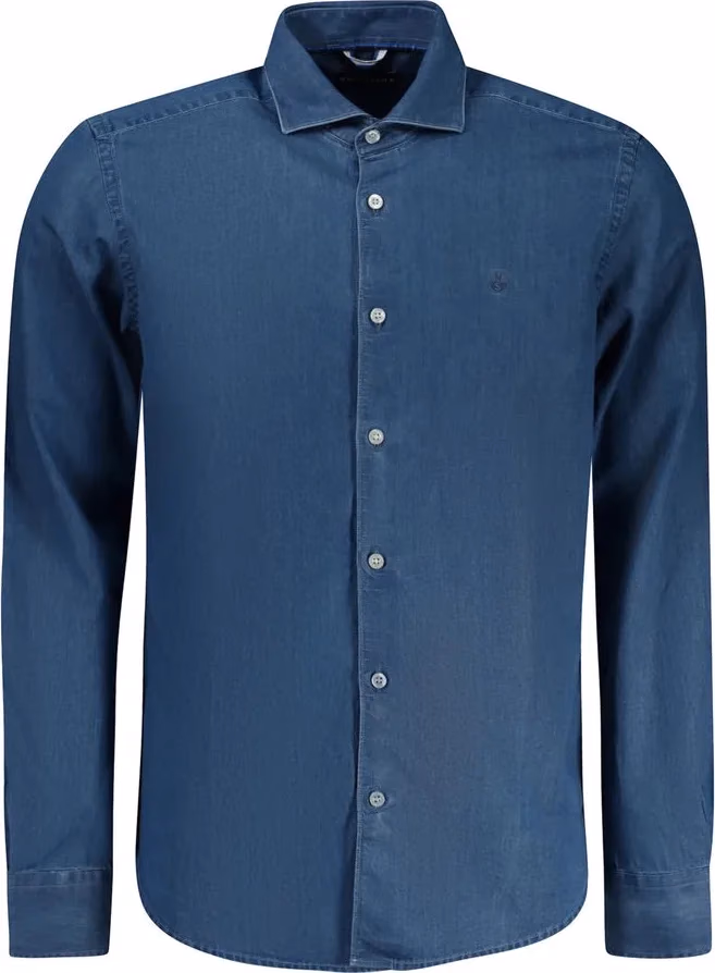 North Sails Blue Cotton Men Shirt