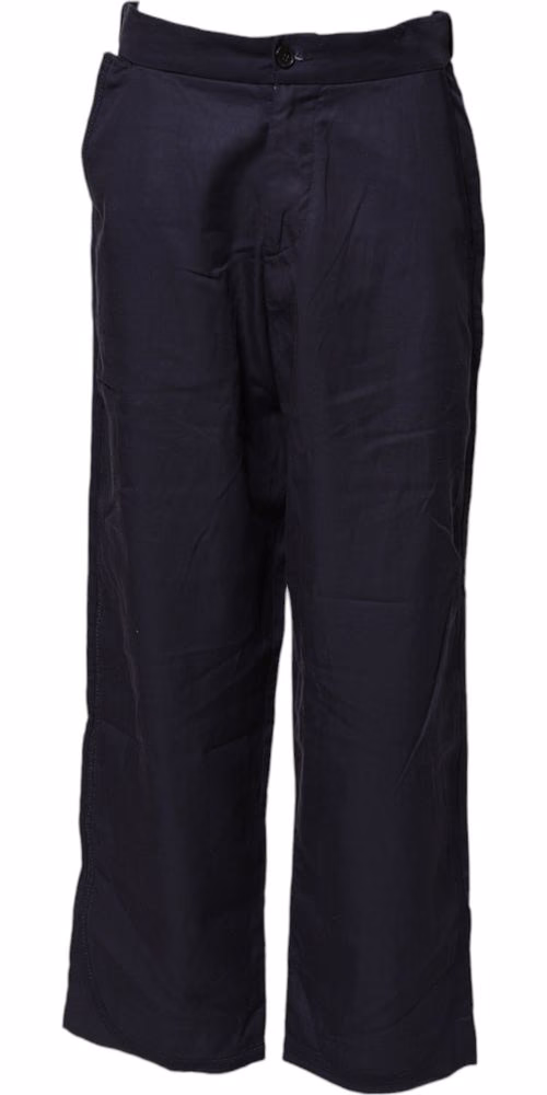Levi's Navy Blue Straight High Waist Chino Casual Trouser Pants