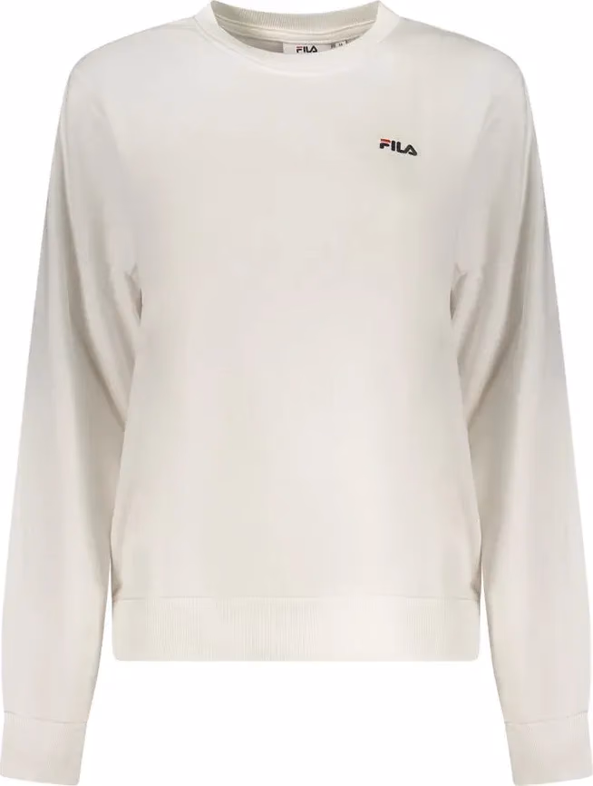 Fila White Cotton Women's Sweatshirt